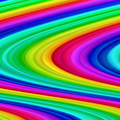 Rainbow Heat Transfer Vinyl Sheet - Vinyl Boutique Shop