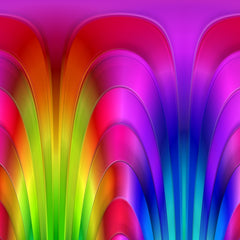 Rainbow Heat Transfer Vinyl Sheet - Vinyl Boutique Shop