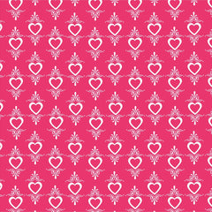 Valentine Pattern Adhesive Vinyl Sheet - Vinyl Boutique Shop