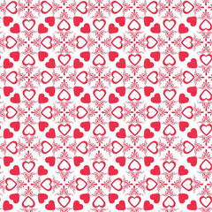 Valentine Pattern Adhesive Vinyl Sheet - Vinyl Boutique Shop