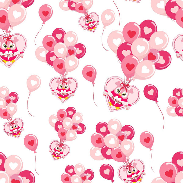 Valentine Pattern Adhesive Vinyl Sheet - Vinyl Boutique Shop