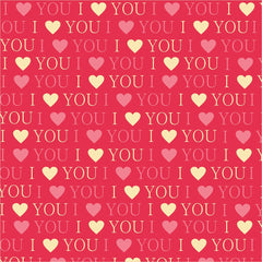 Love Pattern Heat Transfer Vinyl Sheet - Vinyl Boutique Shop