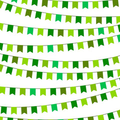 Green Patterns Adhesive Vinyl Sheet - Vinyl Boutique Shop