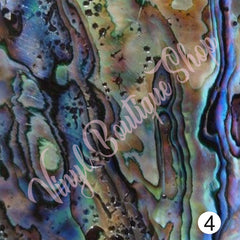 Abalone Shell Pearl Mother of Pearl Adhesive Heat Transfer Vinyl Sheet - Vinyl Boutique Shop