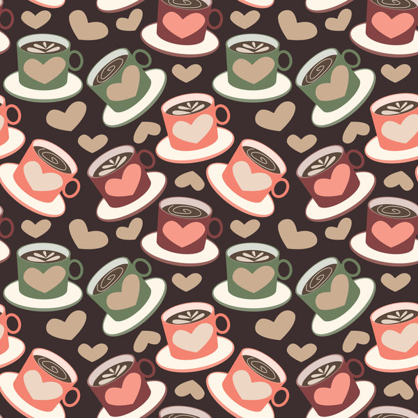 Coffee Fade Vinyl Sheet - Vinyl Boutique Shop