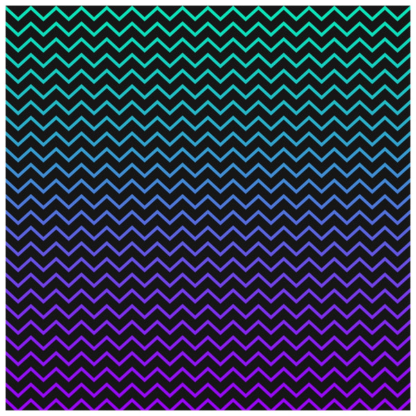 Dark Ombre Chevron Heat Transfer Heat Transfer Vinyl Sheet - Vinyl Boutique Shop