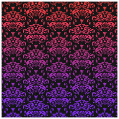Red and Purple Dark Ombre Adhesive Adhesive Vinyl Sheet - Vinyl Boutique Shop