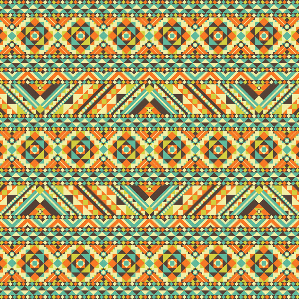 Tribal Aztec B005 Adhesive Vinyl Sheet - Vinyl Boutique Shop