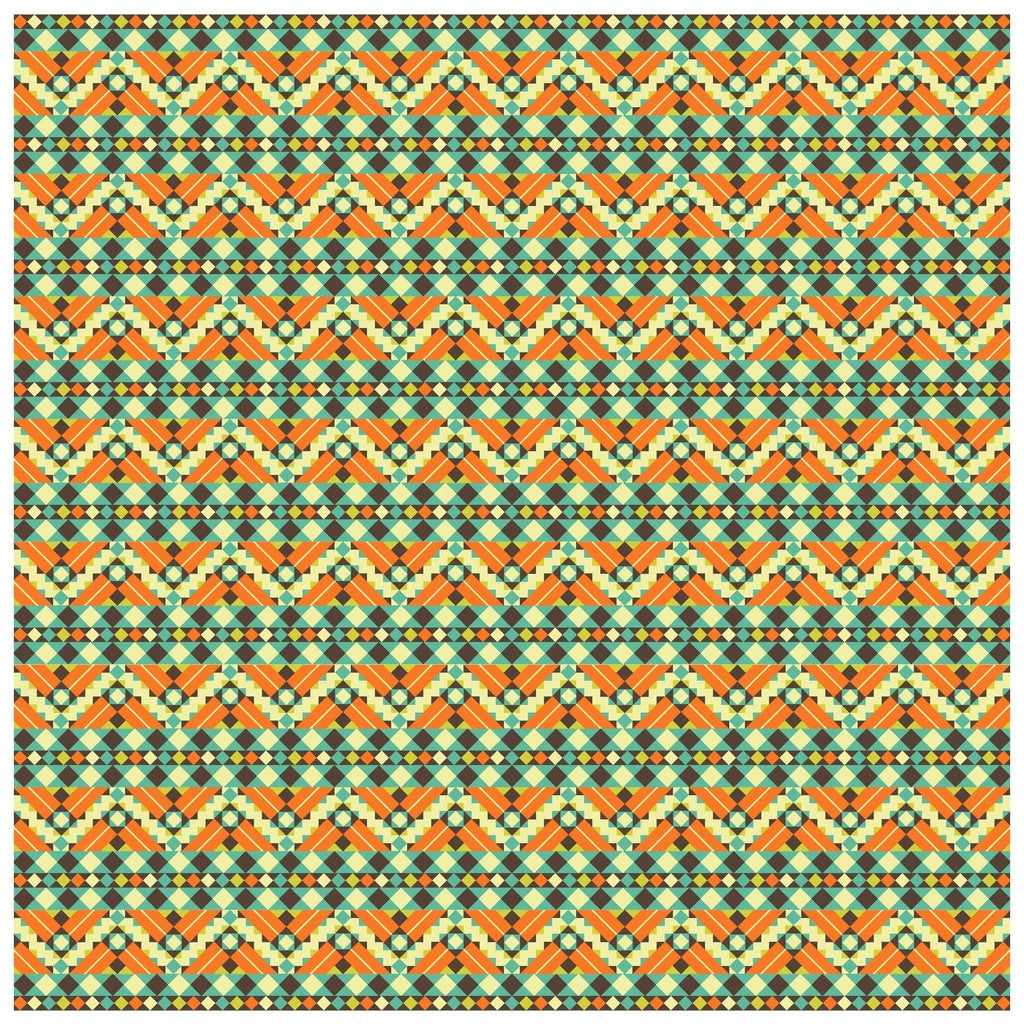 Tribal Aztec B005 Adhesive Vinyl Sheet - Vinyl Boutique Shop