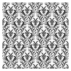 black Damask Heat Transfer Vinyl Sheet - Vinyl Boutique Shop