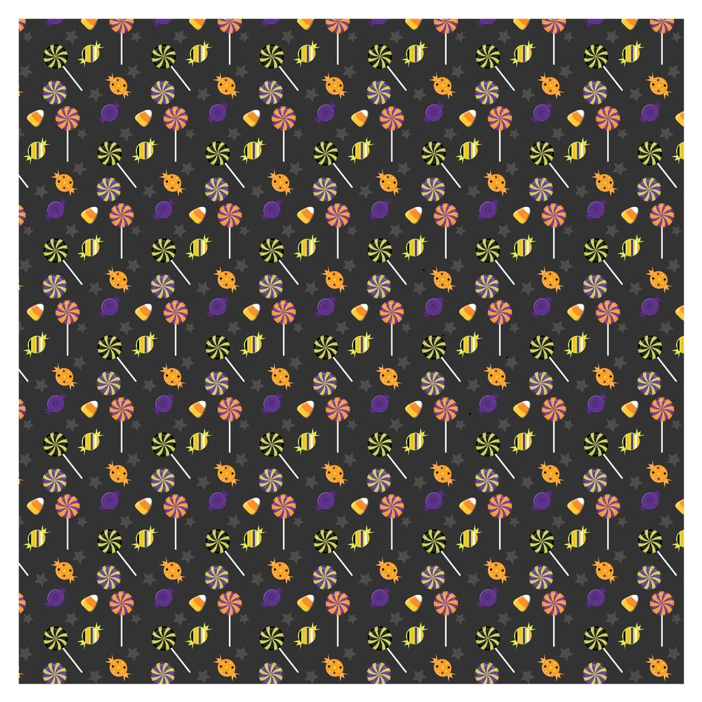 Halloween Papers Adhesive Adhesive Vinyl Sheet - Vinyl Boutique Shop