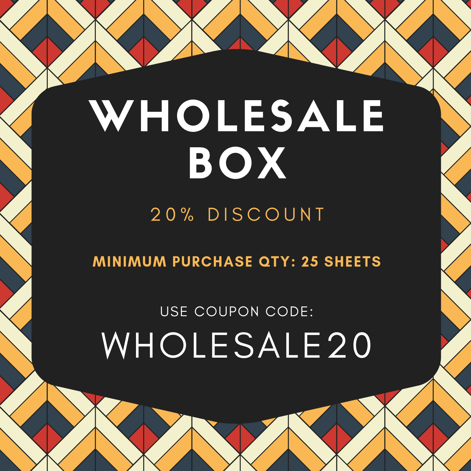 WHOLESALE BOX - 20% OFF - Vinyl Boutique Shop