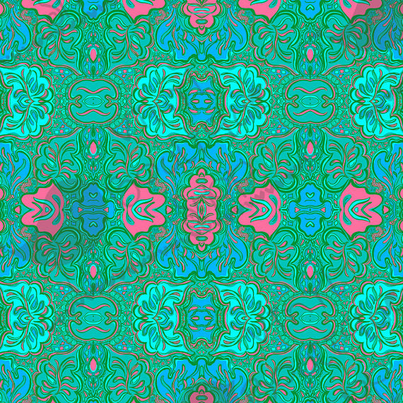 Lilly Lounge Lilly Inspired Small Scale Vinyl Sheet - Vinyl Boutique Shop