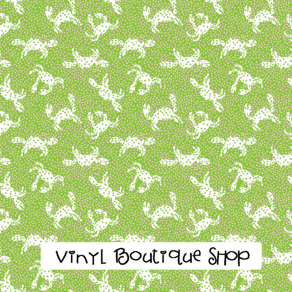 Crabby Crab Lilly Inspired Vinyl - Vinyl Boutique Shop