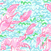 Lobstah Roll Lobster Crab Lilly Inspired Printed Patterned Craft Vinyl - Vinyl Boutique Shop