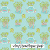 Slim Palm Tree Lilly Inspired Printed Patterned Craft Vinyl - Vinyl Boutique Shop