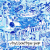 Toile Blue Lilly Inspired Printed Patterned Craft Vinyl - Vinyl Boutique Shop