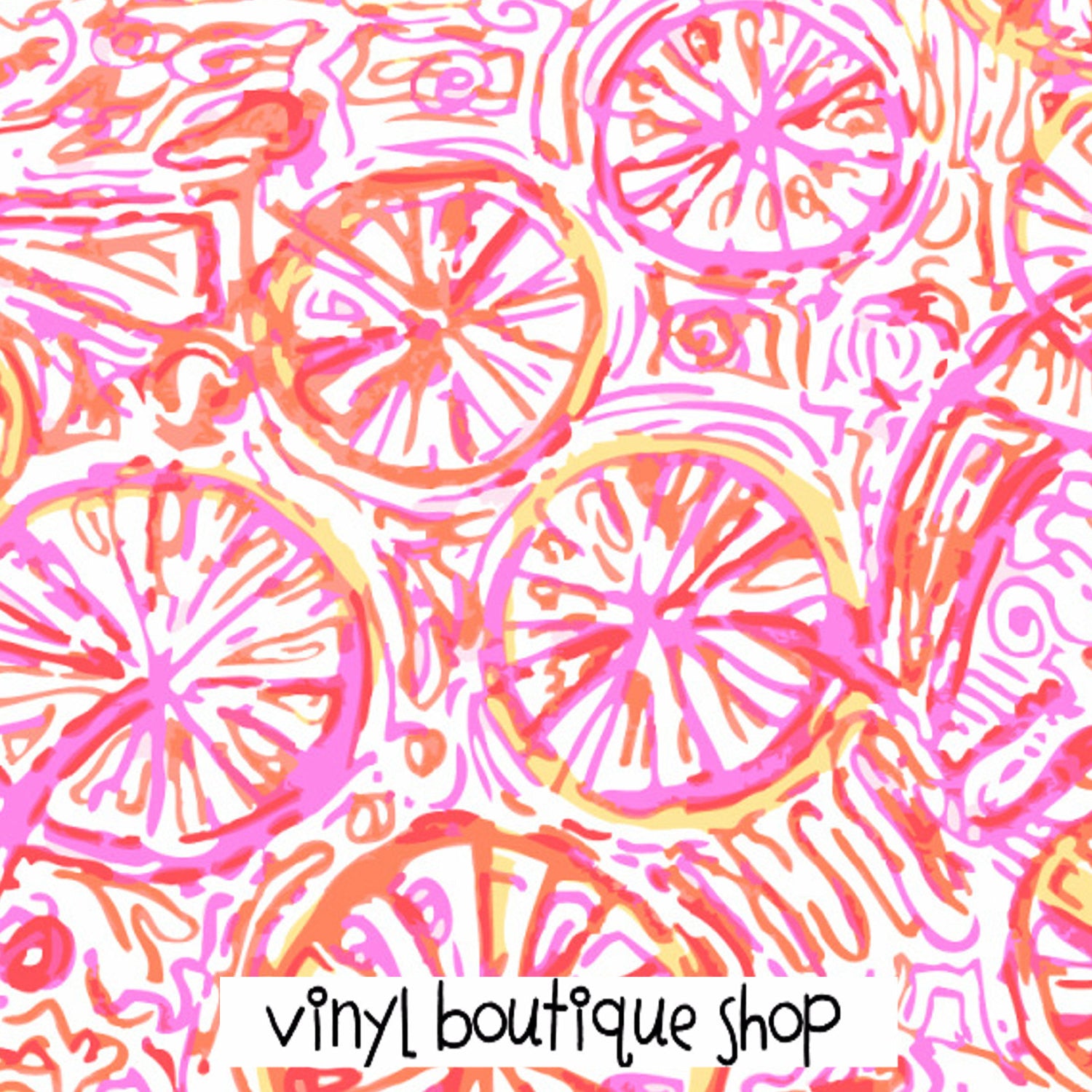 Lilly Inspired Prints 2014 Lilly Inspired Printed Patterned Craft Vinyl - Vinyl Boutique Shop