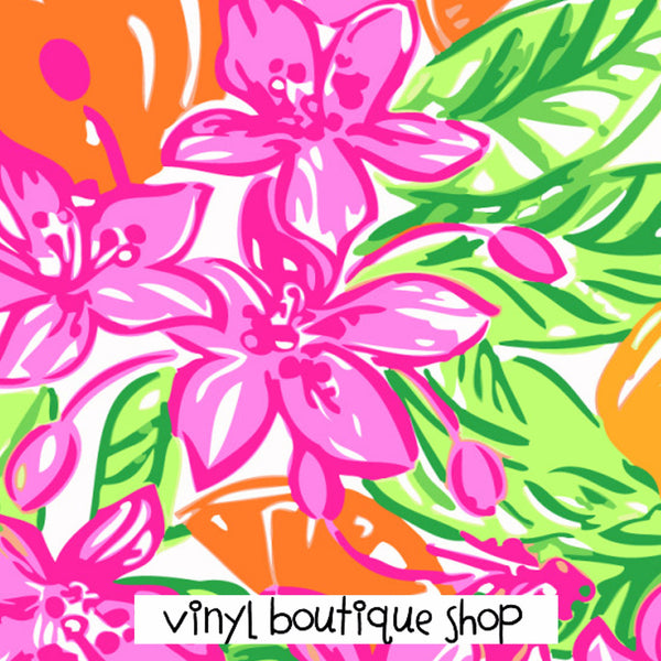 Lilly Inspired Prints 2015 Lilly Inspired Printed Patterned Craft Vinyl - Vinyl Boutique Shop