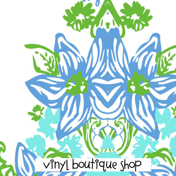 Virgo Lilly Inspired Printed Patterned Craft Vinyl - Vinyl Boutique Shop