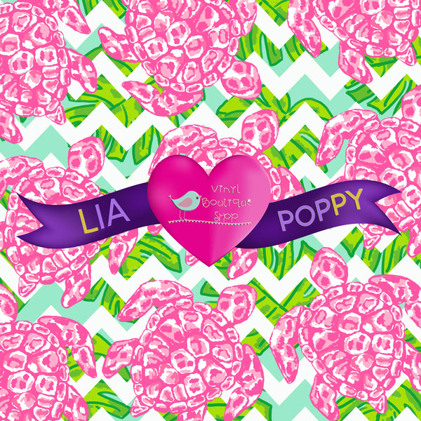 Tortoise Lia Poppy Vinyl Sheet LPY-42 - Vinyl Boutique Shop