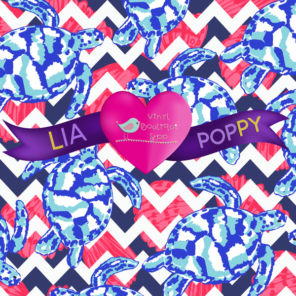 Tortoise Lia Poppy Vinyl Sheet LPY-46 - Vinyl Boutique Shop