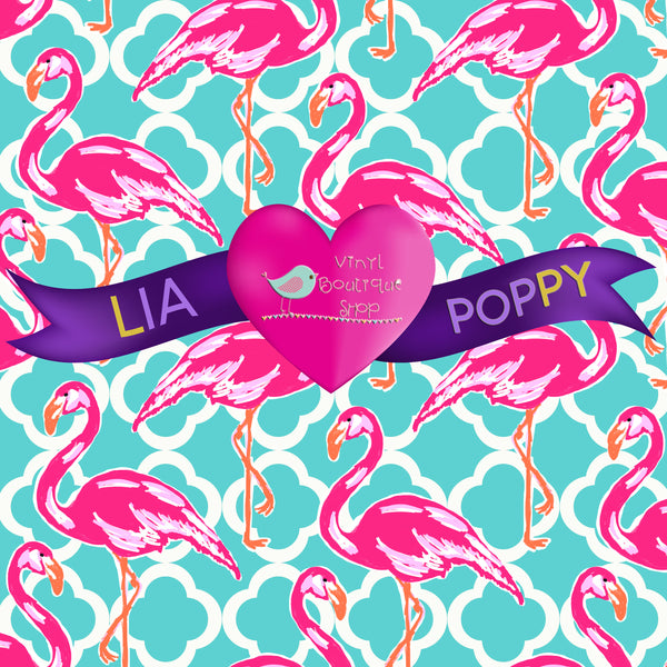 Flamingo Lia Poppy Vinyl Sheet LPY-92 - Vinyl Boutique Shop