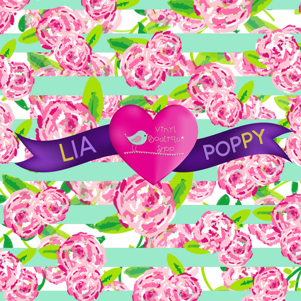 Impression New Lia Poppy Vinyl Sheet LPY-2 - Vinyl Boutique Shop