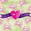 Cute Crab Lia Poppy Vinyl Sheet LPY-13 - Vinyl Boutique Shop