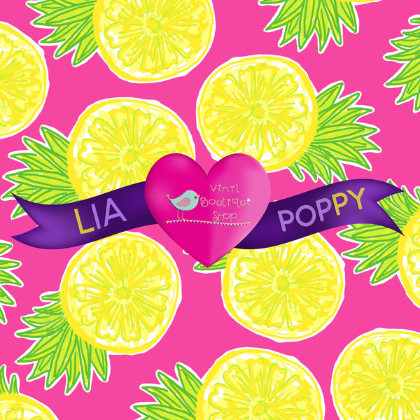 Fruit Lia Poppy Vinyl Sheet LPY-125 - Vinyl Boutique Shop