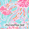 Jellies Lilly Inspired Printed Patterned Craft Vinyl - Vinyl Boutique Shop