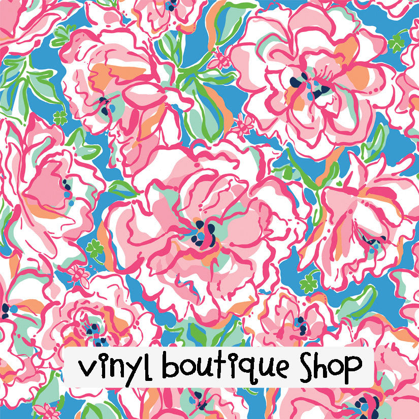 Lucky Charms Lilly Inspired HTV, pattern vinyl, sheet size