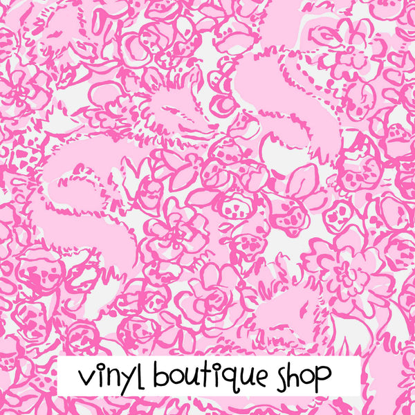 She'S A Fox Lilly Inspired Printed Patterned Craft Vinyl - Vinyl Boutique Shop