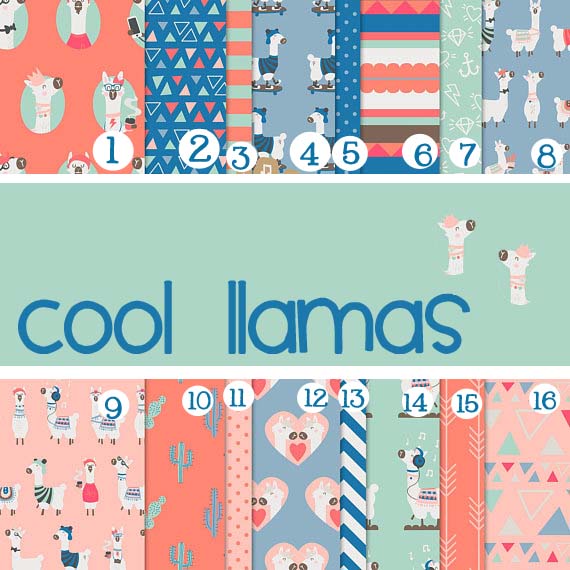 Cool Llama Heat Transfer Vinyl Sheet - Vinyl Boutique Shop
