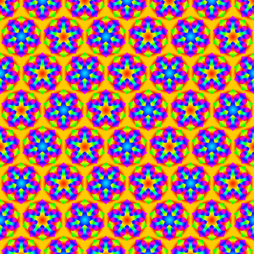 Kaleidoscope Patterns Vinyl - Vinyl Boutique Shop